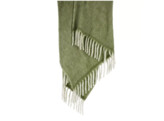 MELANGE - plaid - wol / acryl - L 170 x W 130 cm - groen