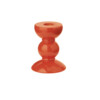 Bobbin orange candle 10cm