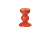 Bobbin orange candle 10cm