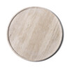 Dienblad rond travertine 45cm