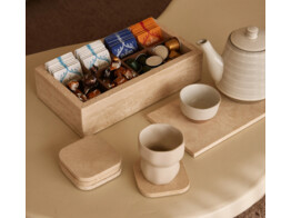Organizer travertine 32 5 x 17 5 x 8cm